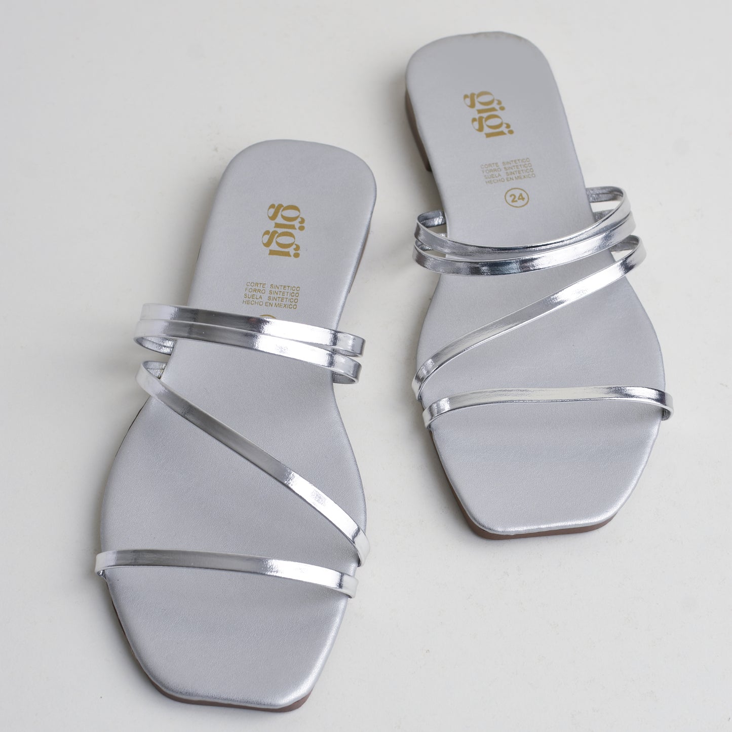 Sandalia Plata M30
