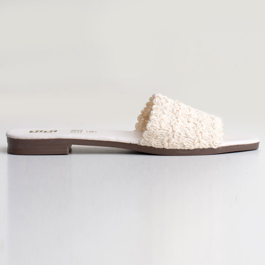 Sandalia Paula Latte Crema
